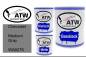 Preview: Chevrolet, Medium Gray, WA927K: 1L Lackdose + 1L Klarlack + 500ml Härter - Set, von ATW Autoteile West.